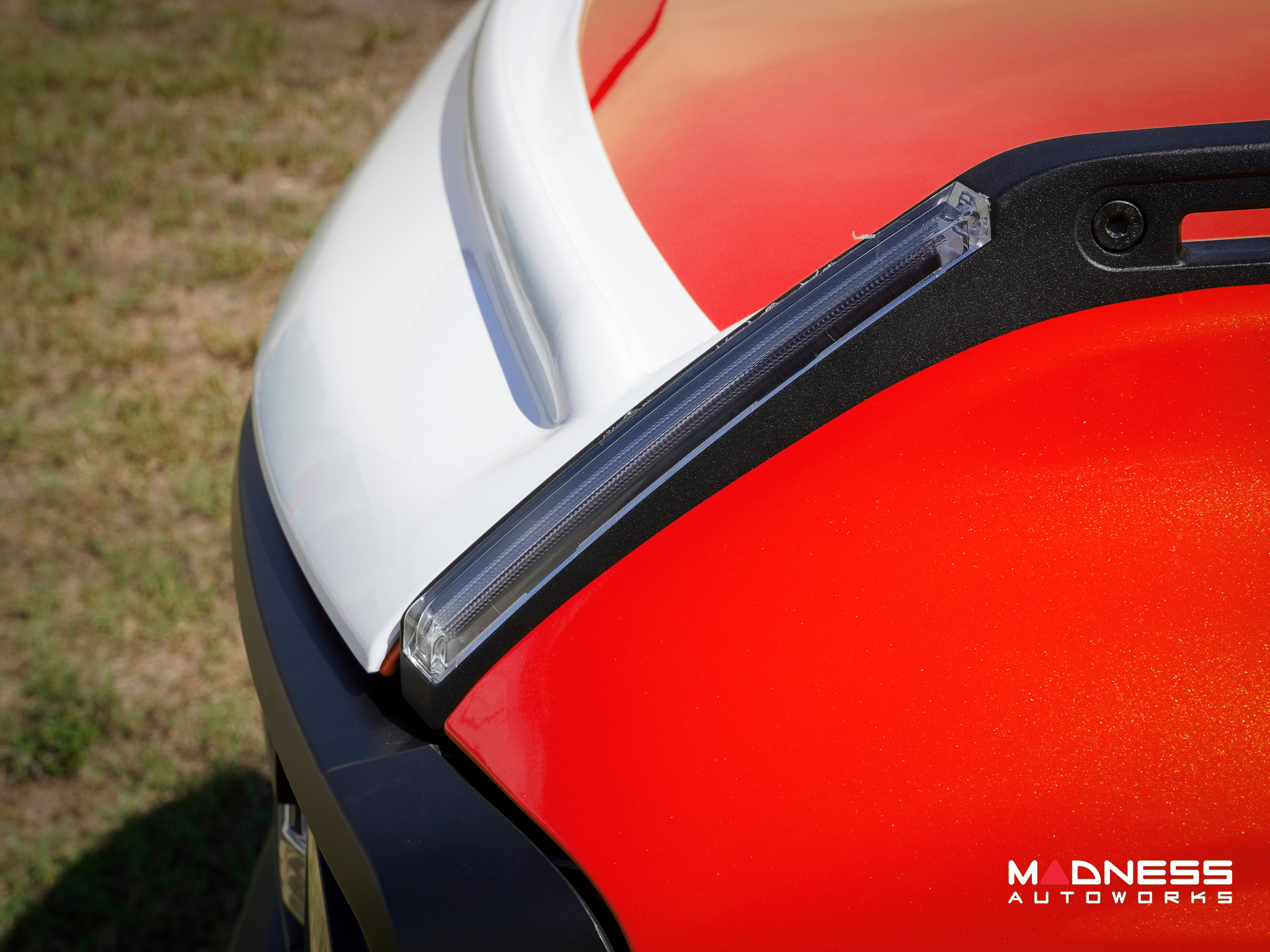 Ford Bronco Hood Deflector - Gloss White